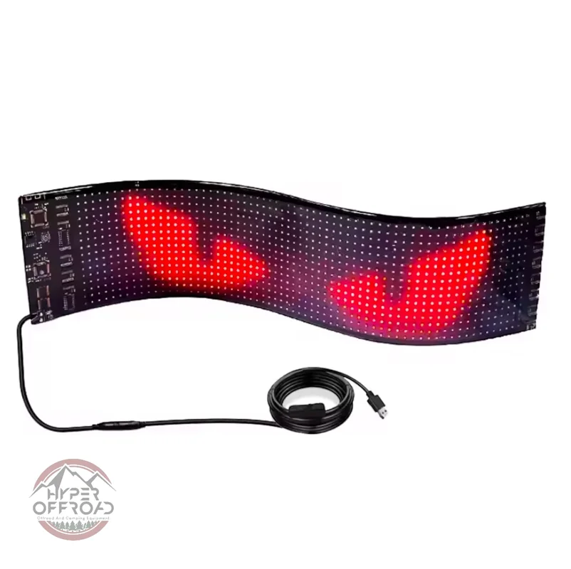 پنل LED منعطف خودرو اسمارت ریموتی