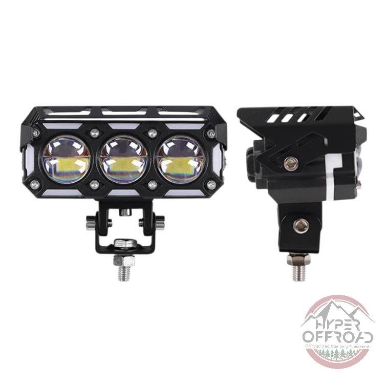 پرژکتور۳ لنز کلاه دار دی لایت دار موتولد Motoled (جفتی)